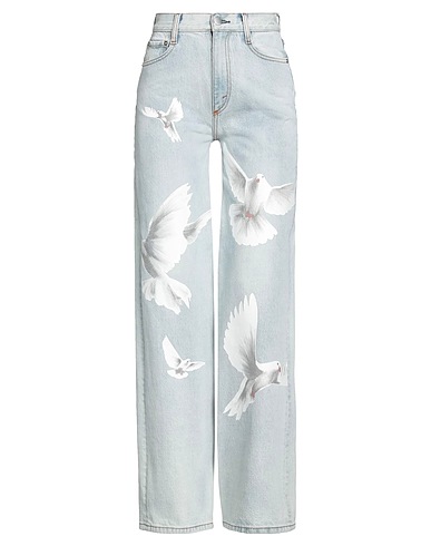 3.PARADIS Denim pants Blue 100% Cotton