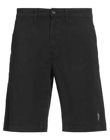 U.S.POLO ASSN. Shorts & Bermudas Schwarz 98% Baumwolle, 2% Elastan