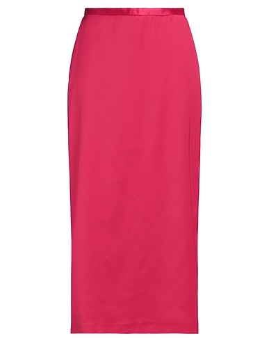 HEVÒ Long skirt Fuchsia 97% Polyester, 3% Elastic fibres