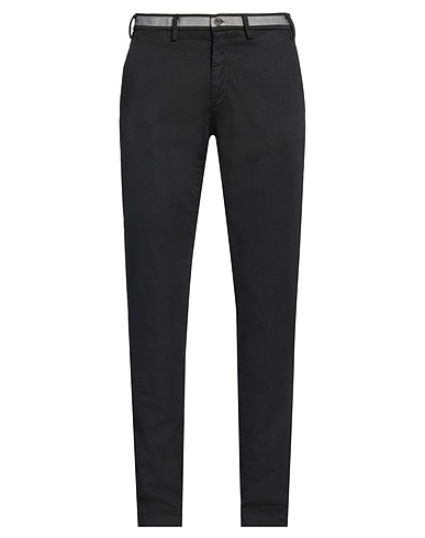 MASON'S Casual trouser Black 99% Cotton, 1% Elastane