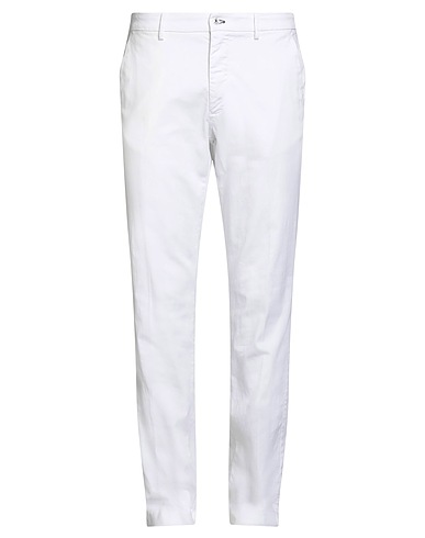 MASON'S Pantalon Blanc 62% Coton, 35% Lyocell, 3% Élasthanne