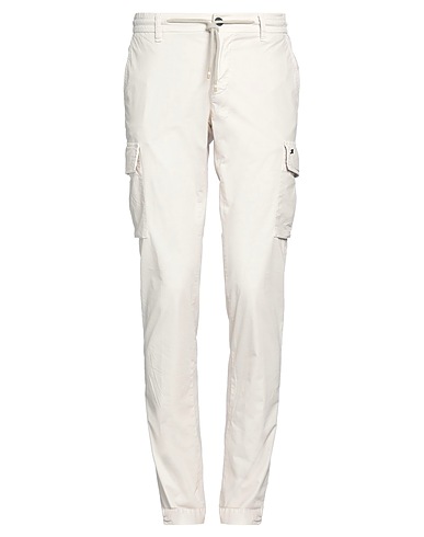 MASON'S Casual trouser Cream 72% Lyocell, 24% Cotton, 4% Elastane
