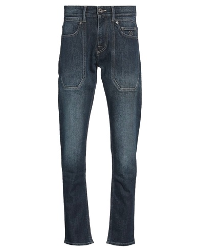 JECKERSON Denim trousers Blue 93% Cotton, 5% Polyester, 2% Elastane