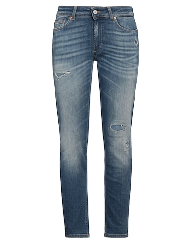 DONDUP Denim pants 81% Cotton, 11% Lyocell, 6% Elastomultiester, 2% Elastane