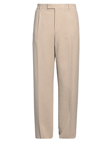 DIOR HOMME Casual pants Beige 86% Virgin Wool, 13% Polyamide, 1% Elastane