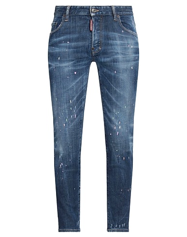 DSQUARED2 Denim pants Blue 93% Cotton, 4% Polyester, 3% Elastane