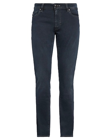 TRAMAROSSA Denim pants Blue 52% Cotton, 28% Re-Used Cotton, 17% Recycled polyester, 3% Elastane