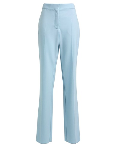 STELLA McCARTNEY Casual trouser Sky blue 100% Wool