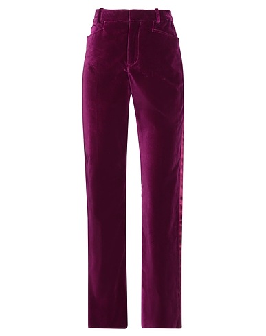 TOM FORD Casual trouser Mauve 100% Cotton, Silk