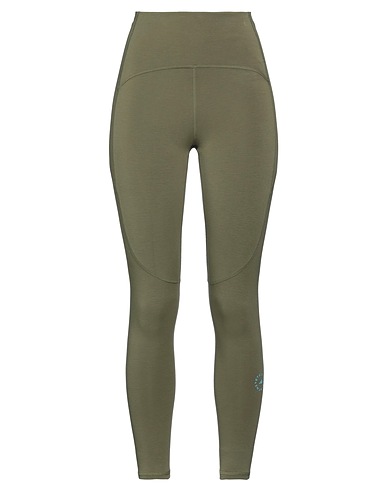 ADIDAS by STELLA McCARTNEY Leggings Verde militare 64% Modal, 27% Poliammide, 9% Elastan