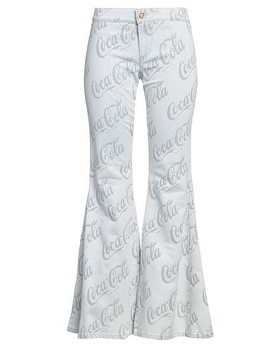 ERL Pantalone X COCA COLA Grigio chiaro 52% Cotone, 46% Poliestere, 2% Elastan