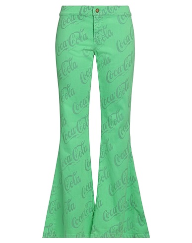 ERL Pantalone X COCA COLA Verde 52% Cotone, 46% Poliestere, 2% Elastan