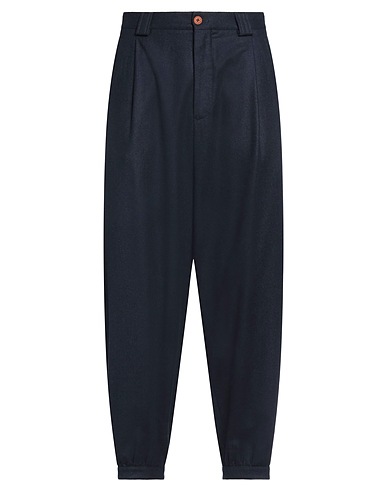 GIORGIO ARMANI Casual trouser Navy blue 97% Cashmere, 3% Wool