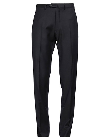 CARUSO Pantalone Nero 100% Lana