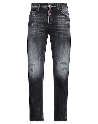 DSQUARED2 Джинсовые брюки 100% Хлопок, Телячья кожа