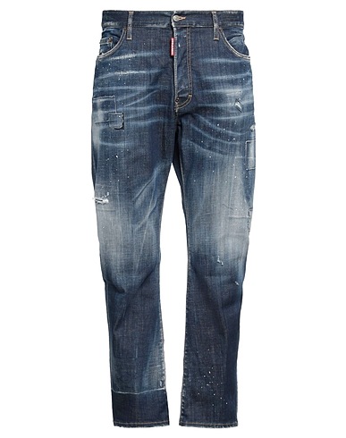 DSQUARED2 Denim trousers Blue 98% Cotton, 2% Elastane