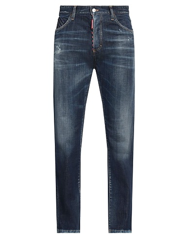 DSQUARED2 Denim trousers Blue 99% Cotton, 1% Elastane