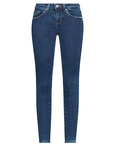 GUESS Denim trousers Blue 83% Cotton, 12% Tencel™ Modal, 3% Elastomultiester, 2% Elastane