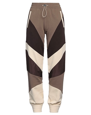 CHLOÉ Casual trouser Khaki 100% Cotton, Polyester, Polyamide
