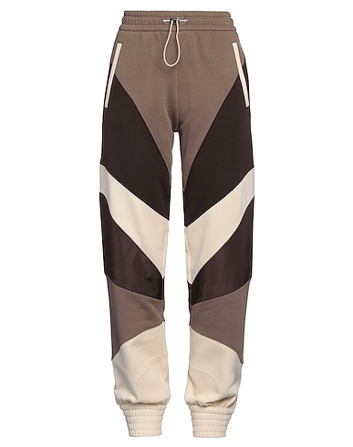 CHLOÉ Повседневные брюки KHAKI 100% Хлопок, Полиэстер, Полиамид