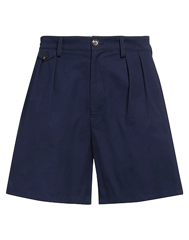 BALLY Shorts & Bermuda Navy blue 100% Cotton