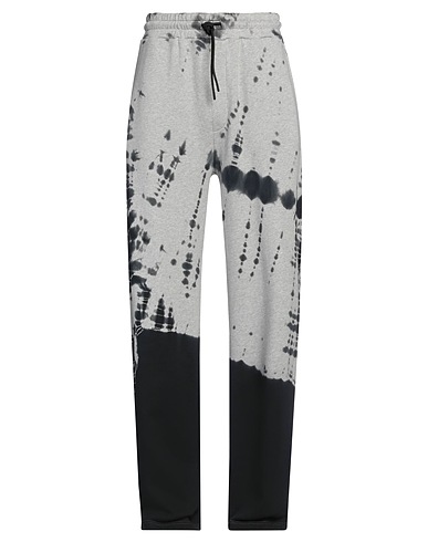 MSGM Pantalone Grigio 100% Cotone