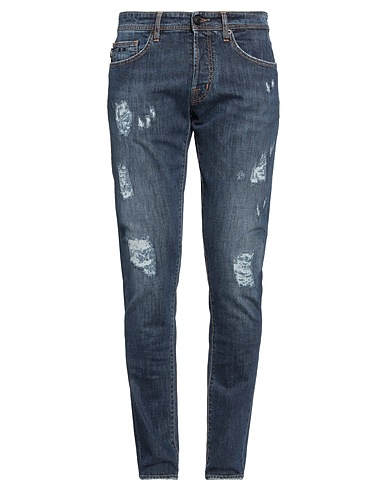 TRAMAROSSA Denim trousers 98% Cotton, 2% Elastane