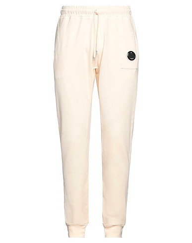 C.P. COMPANY Pantalon Blanc cassé 100% Coton
