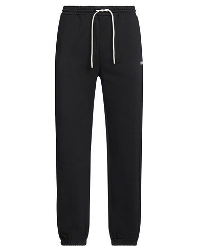 MSGM Casual trouser FANTASTIC GREEN X DUCCIO MARIA GAMBI Black 100% Organic cotton