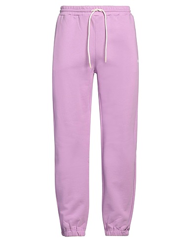 MSGM Pantalone FANTASTIC GREEN X DUCCIO MARIA GAMBI Lilla 100% Cotone organico