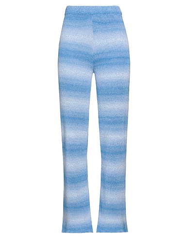 MSGM Casual pants Azure 88% Cotton, 12% Polyamide