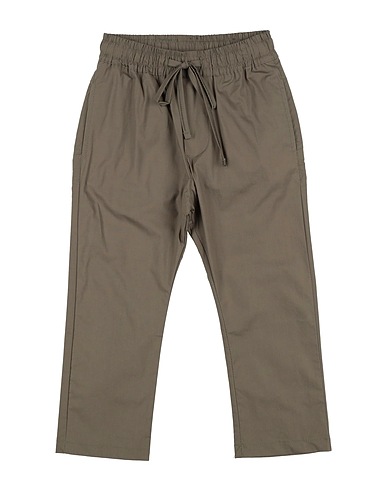 MANUEL RITZ Pantalone Verde militare 97% Cotone, 3% Elastan