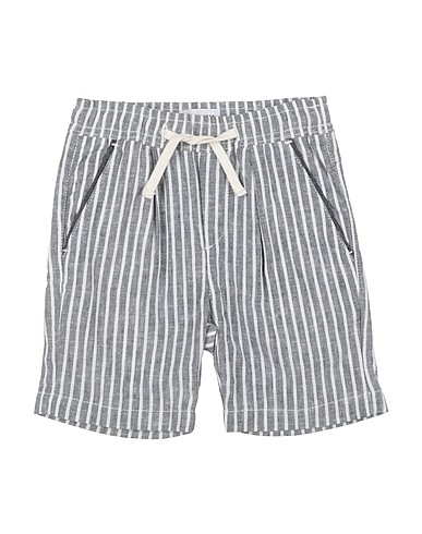 BIKKEMBERGS Shorts & Bermuda Black 97% Cotton, 3% Elastane