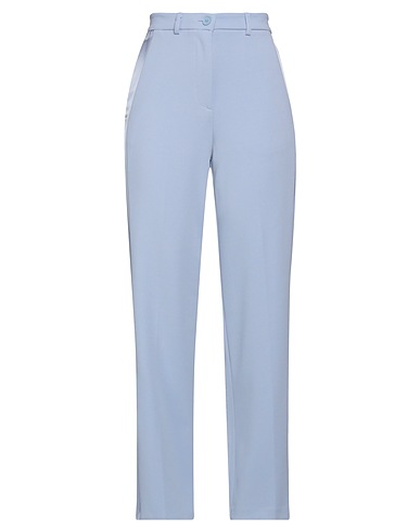 VICOLO Pantalone Blu chiaro 97% Poliestere, 3% Elastan