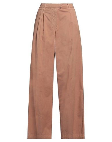PINKO Casual pants Light brown 97% Cotton, 3% Elastane