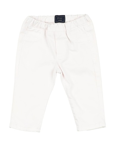 FAY Pantalone Bianco 97% Cotone, 3% Elastan, Poliestere
