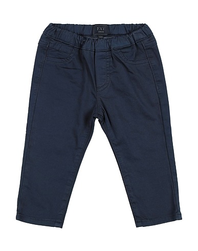 FAY Casual trouser Midnight blue 97% Cotton, 3% Elastane, Polyester
