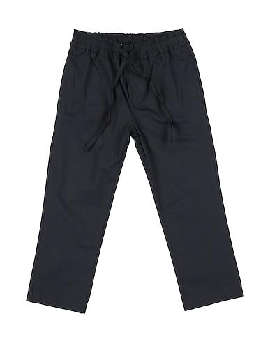 MANUEL RITZ Casual trouser Midnight blue 97% Cotton, 3% Elastane