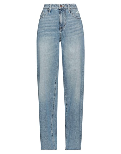 GUESS Denim trousers Blue 77% Cotton, 22% Lyocell, 1% Elastane