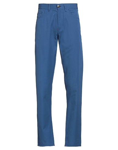 ISAIA Hosen Blau 100% Baumwolle