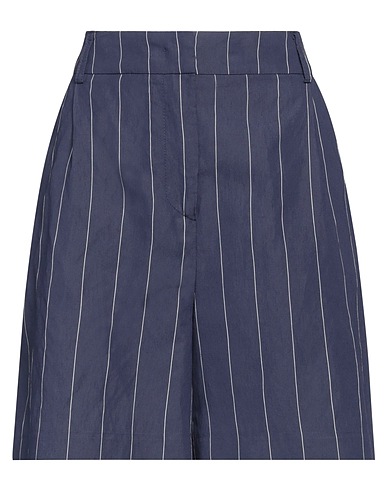 SOALLURE Shorts & Bermuda Navy 88% Viscose, 12% Polyester