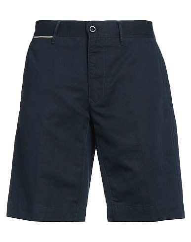 INCOTEX Shorts & Bermuda Navy 56% Linen, 44% Cotton