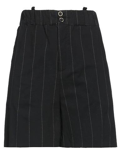 LA VACA LOCA Shorts & Bermuda Nero 100% Cotone