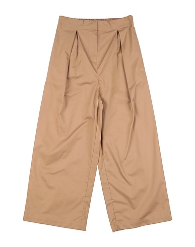 BURBERRY Casual trouser Camel 100% Cotton