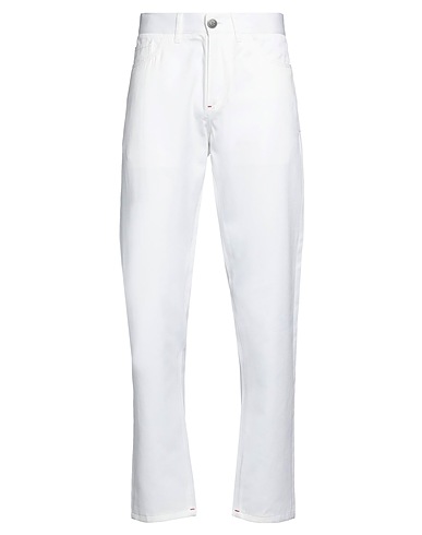 ISAIA Casual pants White 100% Cotton
