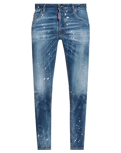 DSQUARED2 Denim trousers Blue 97% Cotton, 3% Elastane