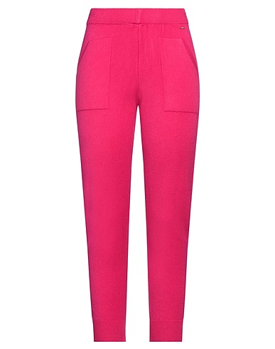 FRACOMINA Casual trouser Fuchsia 52% Viscose, 28% Polyester, 20% Polyamide