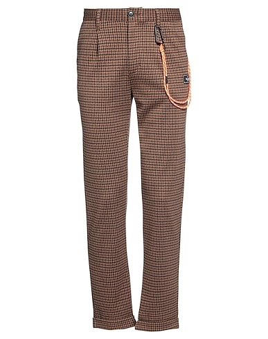 SUN 68 Dress pants CAMMELLO 60% Polyester, 23% Cotton, 17% Wool