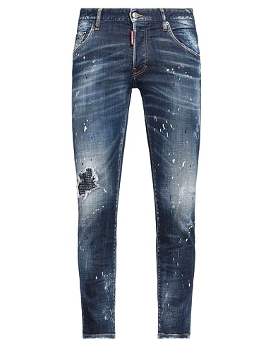 DSQUARED2 Denim trousers Blue 98% Cotton, 2% Elastane