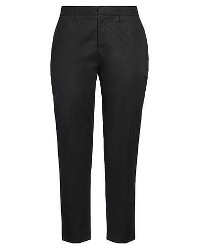 PT Torino Casual trouser Black 98% Cotton, 2% Elastane